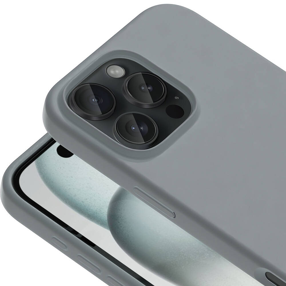 LOPARD iPhone 16 Pro Uyumlu Mgsafe Şarj Özellikli Sıvı Teknolojili Silinebilir Sert Kivi Kapak Telefon Kılıfı Çok Renkli