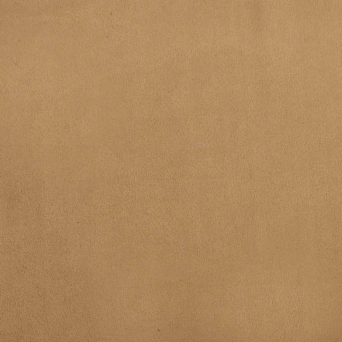 Nahaufnahme einer beigefarbenen Stoffoberfläche. Die Textur ist weich, mit leichtem Flor. Die Farbe ist ein warmer, neutraler Ton, der auf Textil hindeutet.