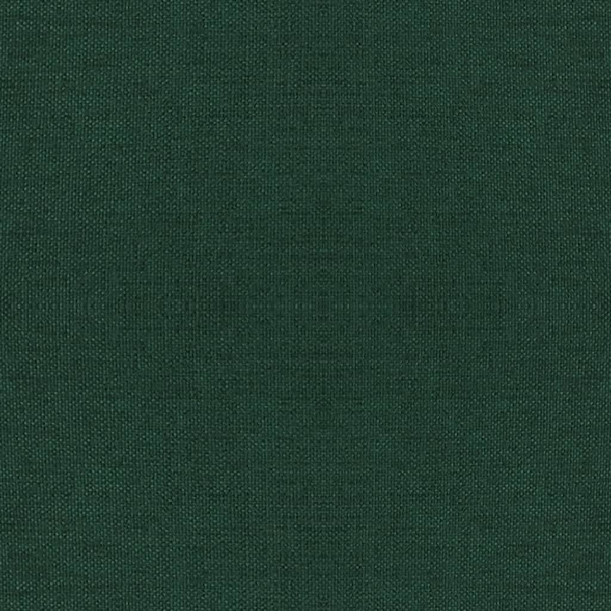 Nahaufnahme eines strukturierten Stoffes. Die Farbe ist ein tiefes, sattes Grün mit sichtbaren gewebten Fasern. Der Gesamteindruck ist gleichmäßig.
