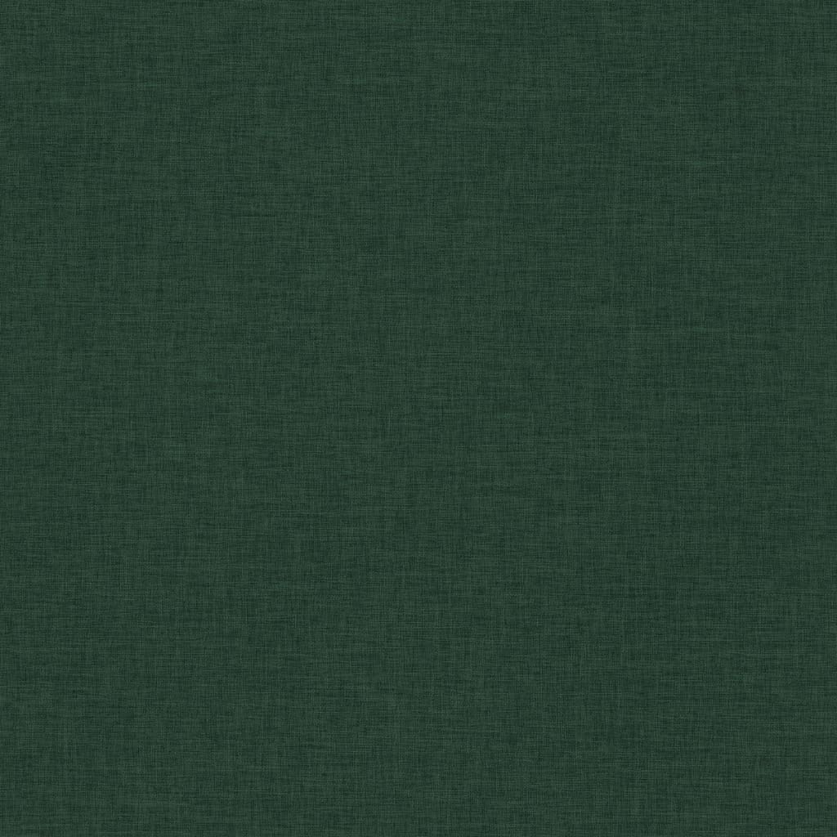 Nahaufnahme eines strukturierten Stoffes in tiefgrüner Farbe. Das Webmuster ist sichtbar und erzeugt eine dezente, gleichmäßige Oberfläche.