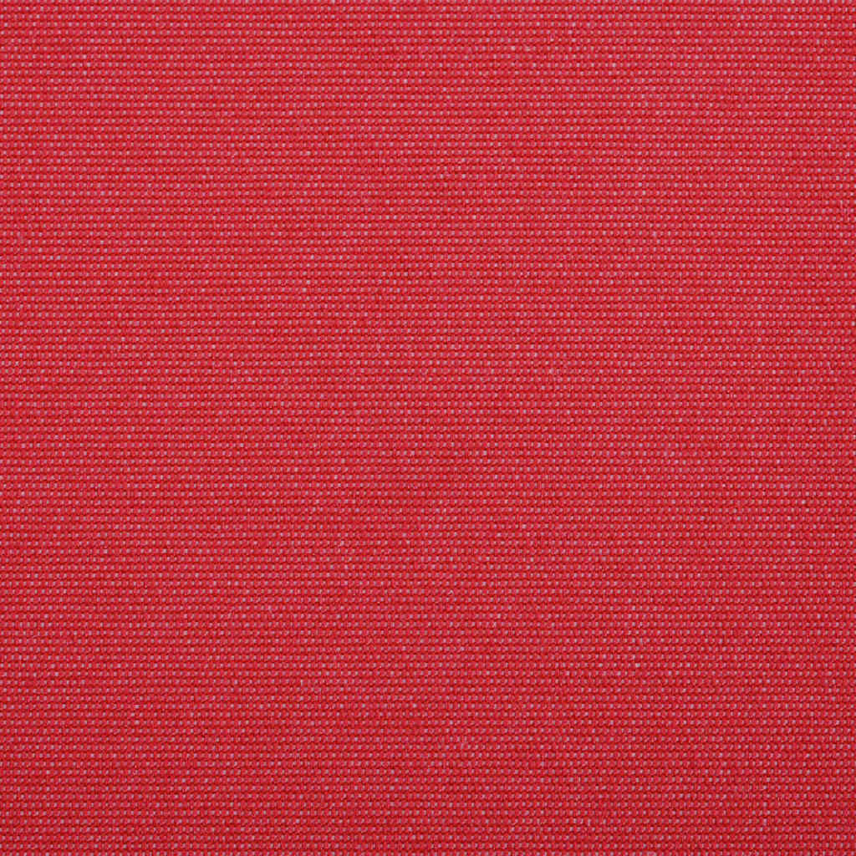 Nahaufnahme einer roten Stoffstruktur. Die Textur ist gleichmäßig verteilt und hat ein gewebtes Muster. Die Farbe ist ein sattes, leuchtendes Rot.