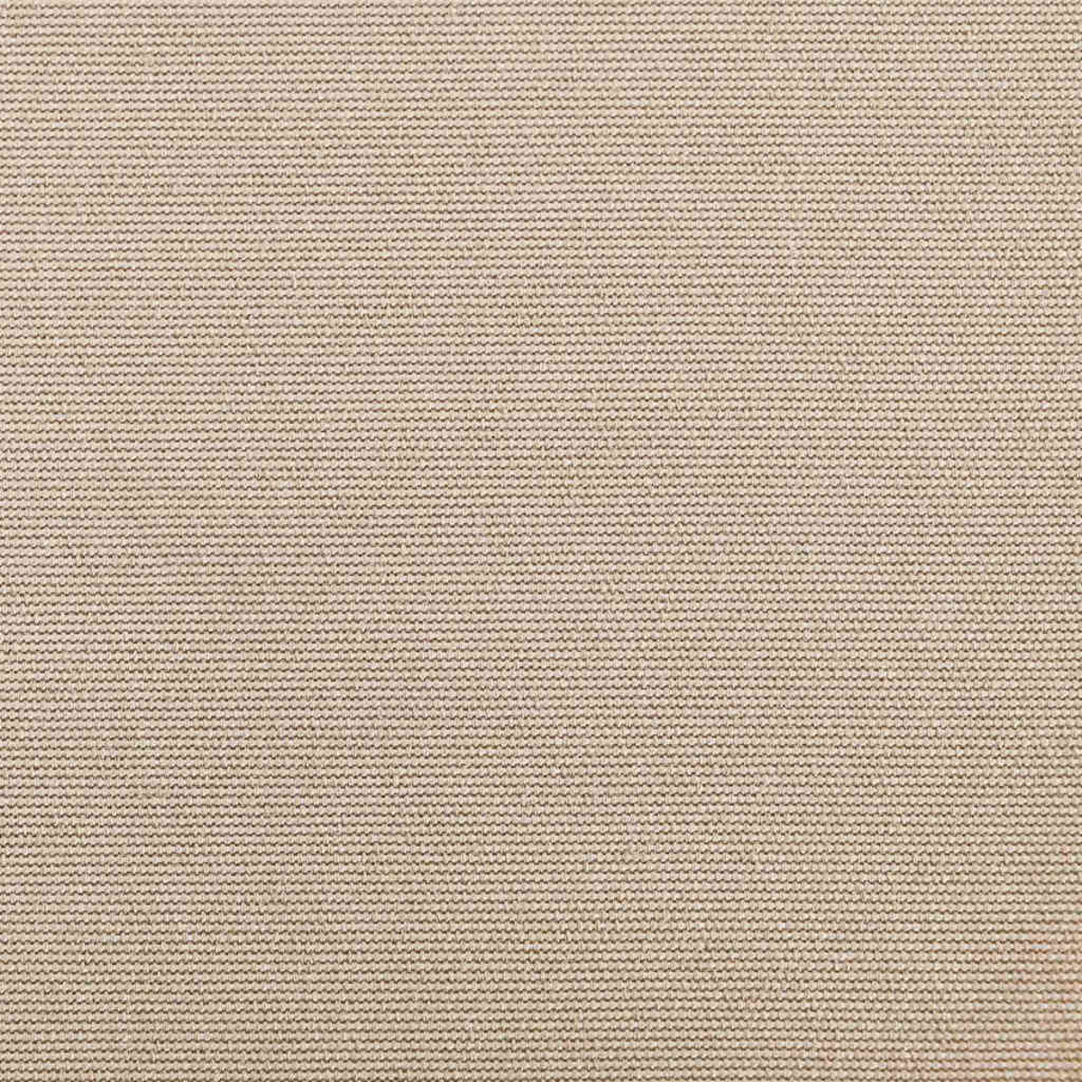 Eine Nahaufnahme von beigem Stoff mit einer feinen, gewebten Textur.