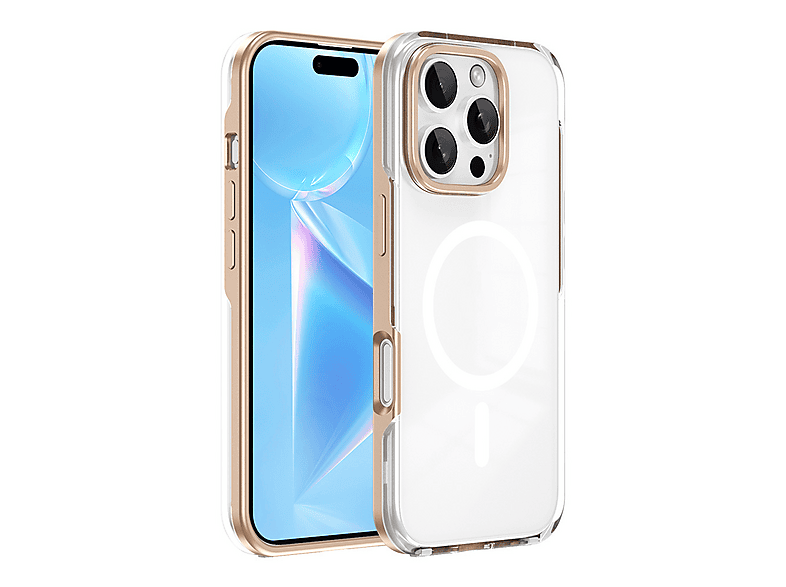 LOPARD iPhone 16 Pro Max Uyumlu Mgsafe Şarj Özellikli Çıkarılabilir Arka Yüzeyli Polar Kapak Telefon Kılıfı Çok Renkli