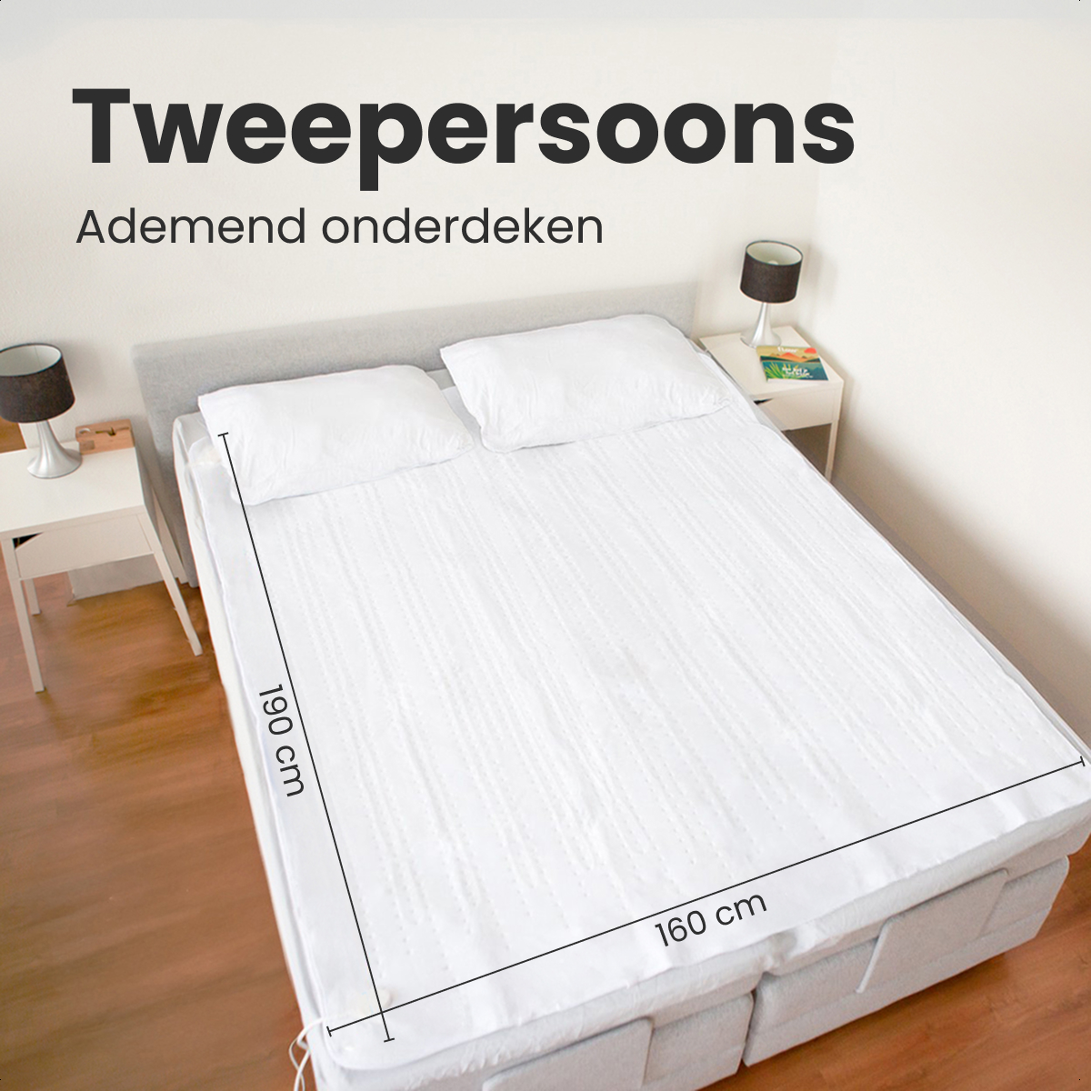 EL Life Verzwaringsdeken 7kg 135 x 200cm - Zwaartede