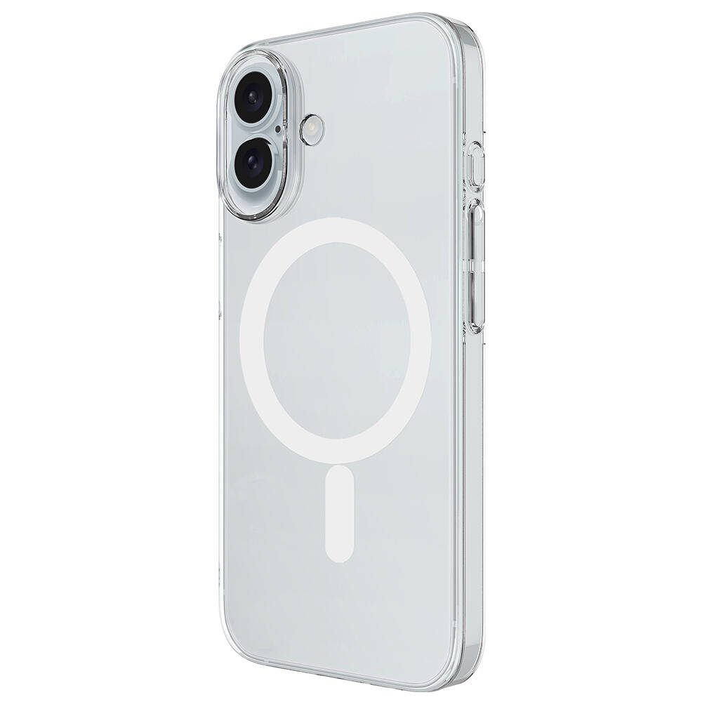 GPACK iPhone 16 Uyumlu M-Safe Şarj Özellikli Porto Telefon Kılıfı Renksiz