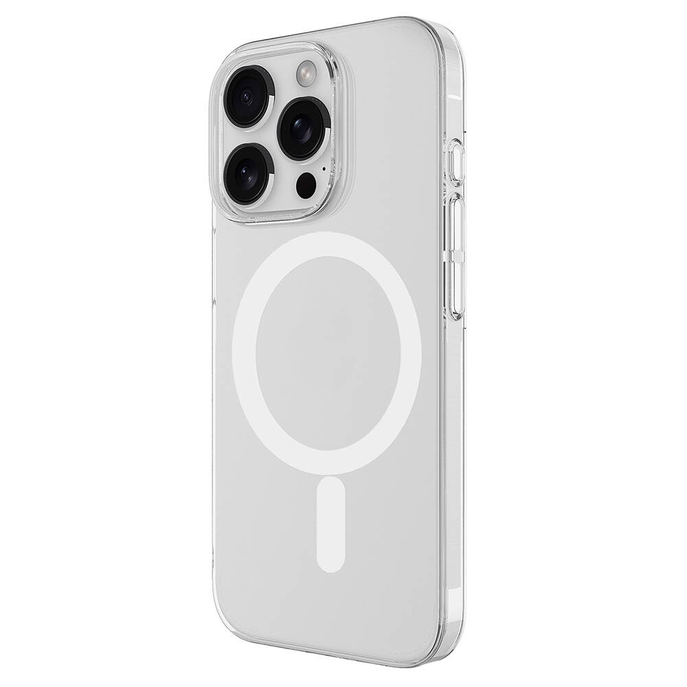 GPACK iPhone 16 Pro Uyumlu M-Safe Şarj Özellikli Porto Telefon Kılıfı Renksiz