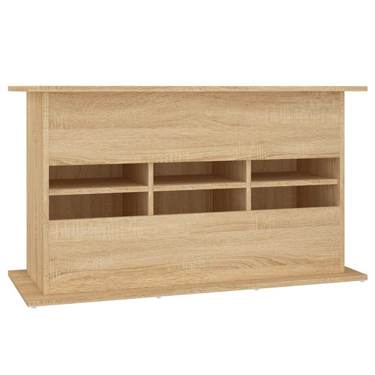 Ein Holzschrank mit mehreren Fächern und Regalen. Er hat eine hellbraune Farbe und ist zur Aufbewahrung bestimmt.