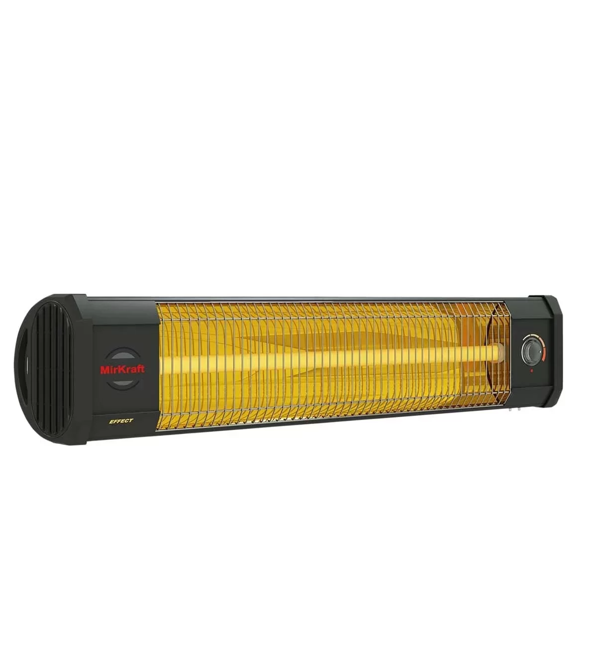 MIRKRAFT Effect-T Duvar Tipi 2000 W Elektrikli Isıtıcı Siyah
