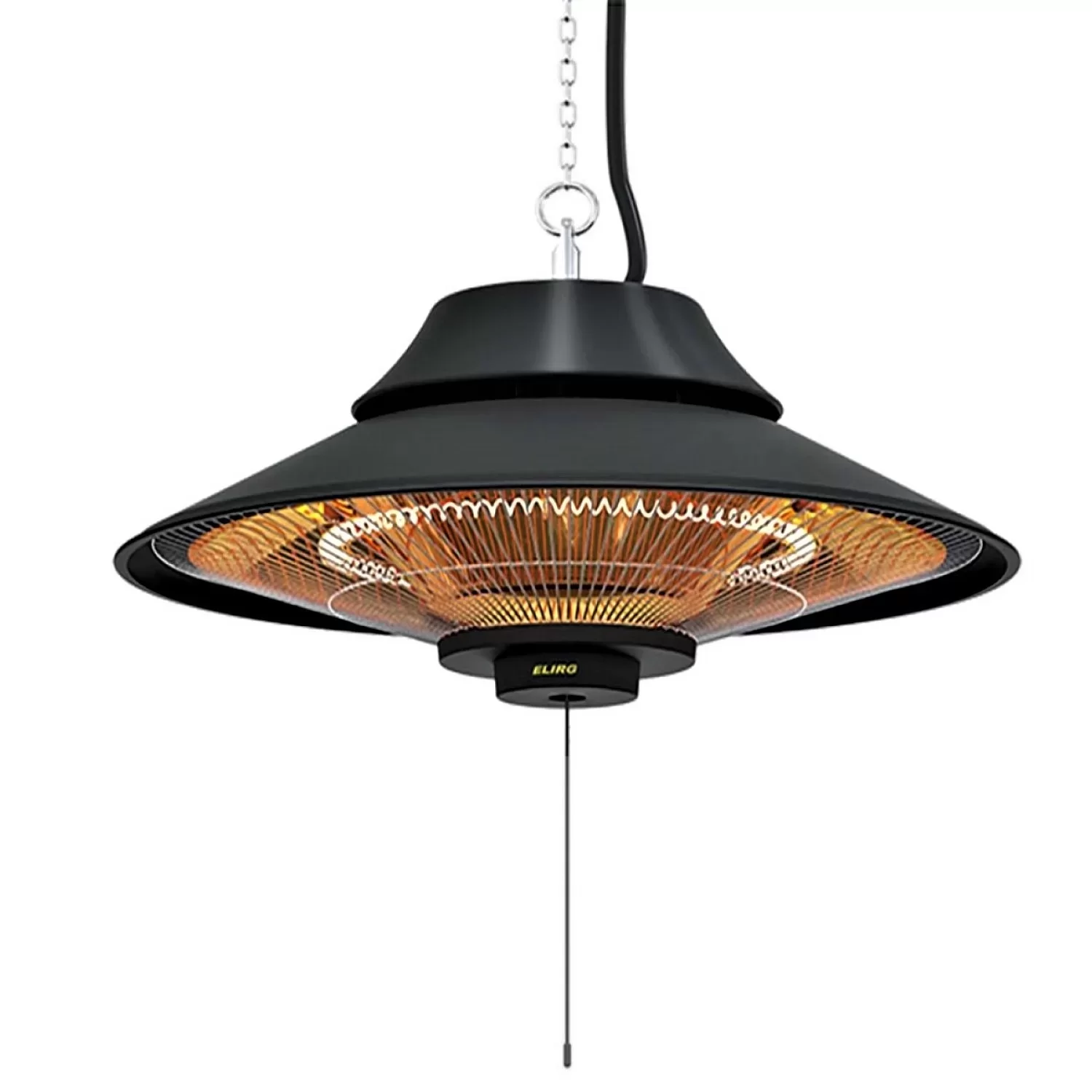 MIRKRAFT Elirg Tavan Tipi 2000 W Infrared Isıtıcı Siyah
