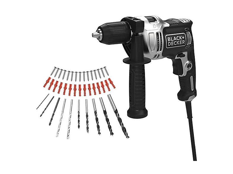 BLACK & DECKER BEH71A40SK-QS Silver 710W Darbeli Matkap