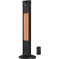 MediaMarkt AURONIC AU3478 - Staand - 2000W - Infrarood Verwarming Terrasverwarmer Zwart aanbieding