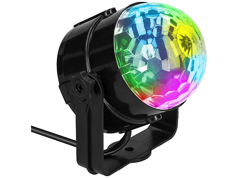 Sporgo Discobol: 15 W RGB discolicht partylicht led disco party verlichting, podiumverlichting effectlicht discobal met EU stekker, voor party, KTV, familie, verjaardag en Kerstmis