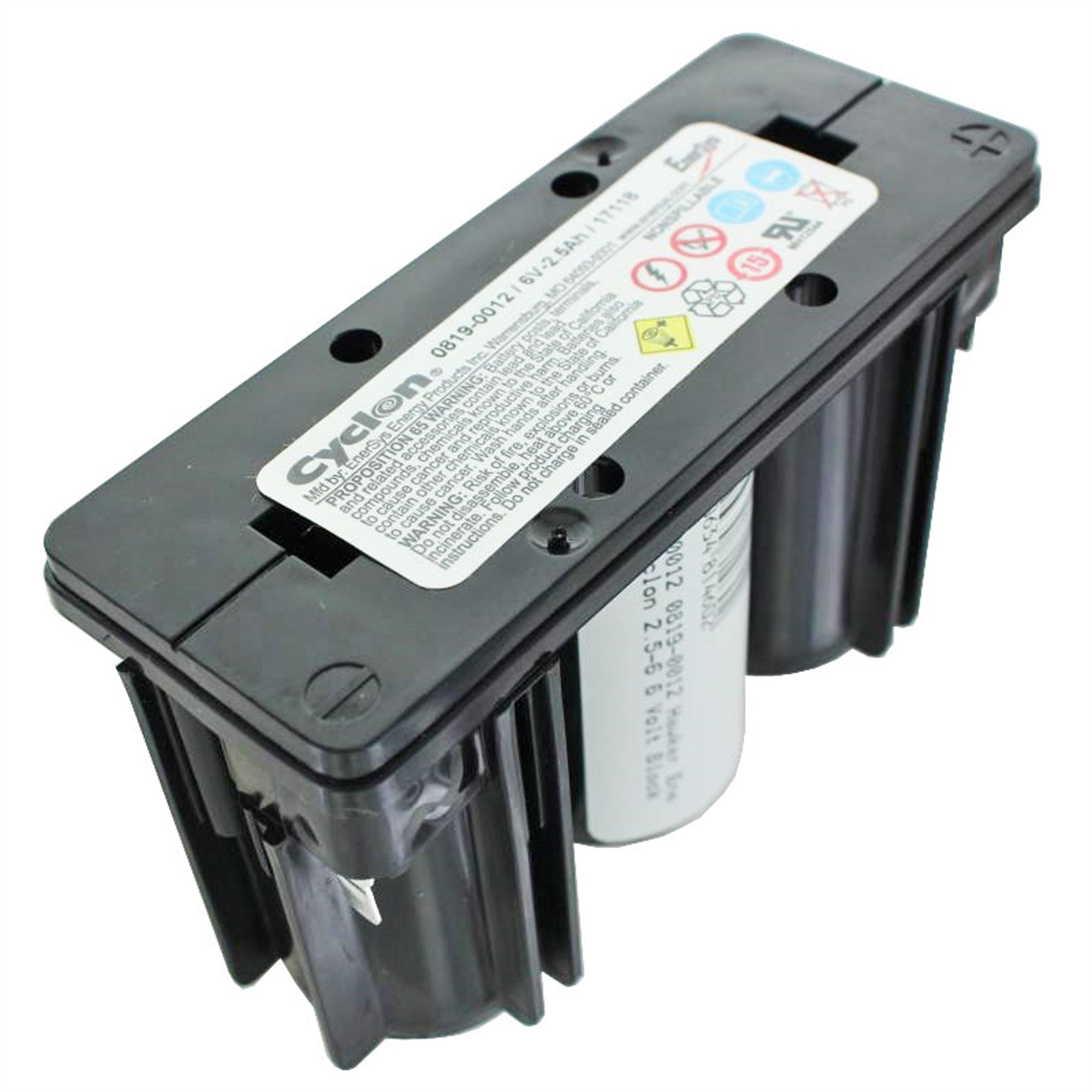 HAWKER Energy Cyclon 0819‑0012 / 0819‑1006 – 6 V 2.500 mAh Blok Akü Batarya/ Pil