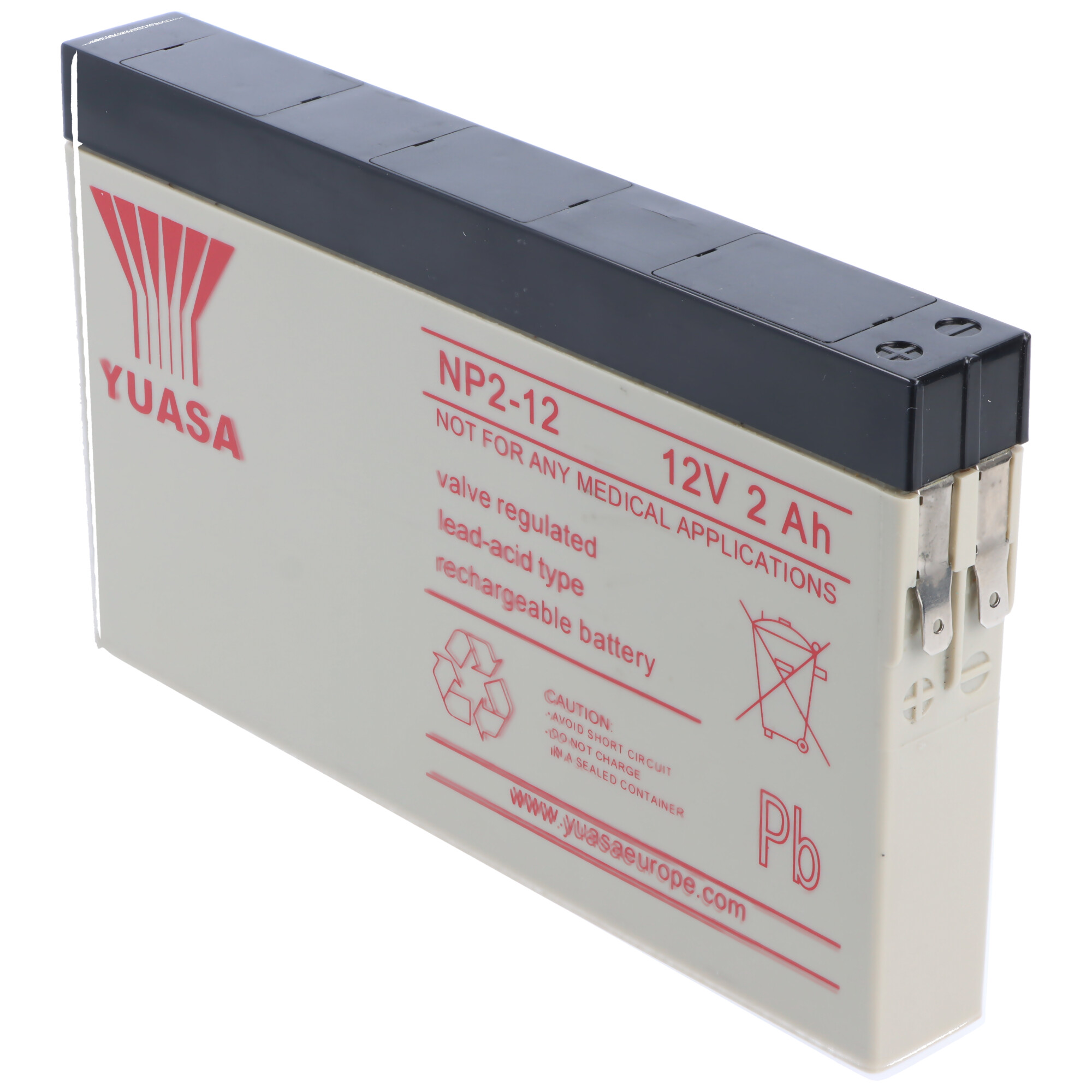 YUASA NP2-12 Kurşun Batarya/ Pil