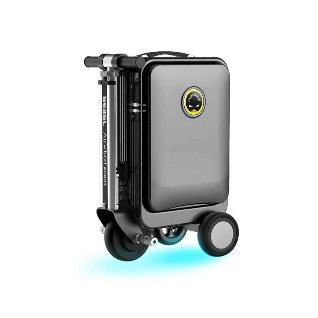 AIRWHEEL SE3SL Elektrikli Binilebilir PC ve ABS Scooter Valiz Siyah