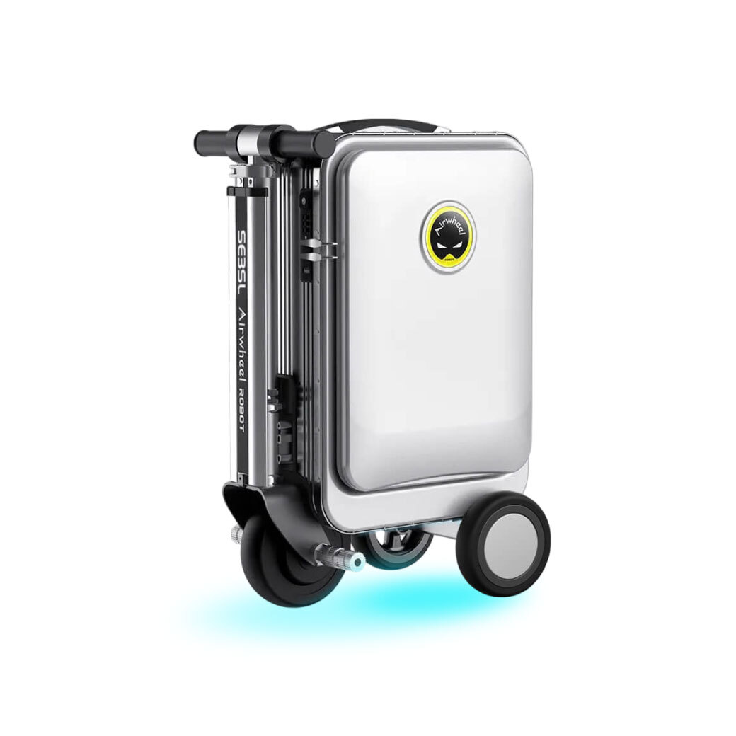 AIRWHEEL SE3SL Elektrikli Binilebilir PC ve ABS Scooter Valiz Gri