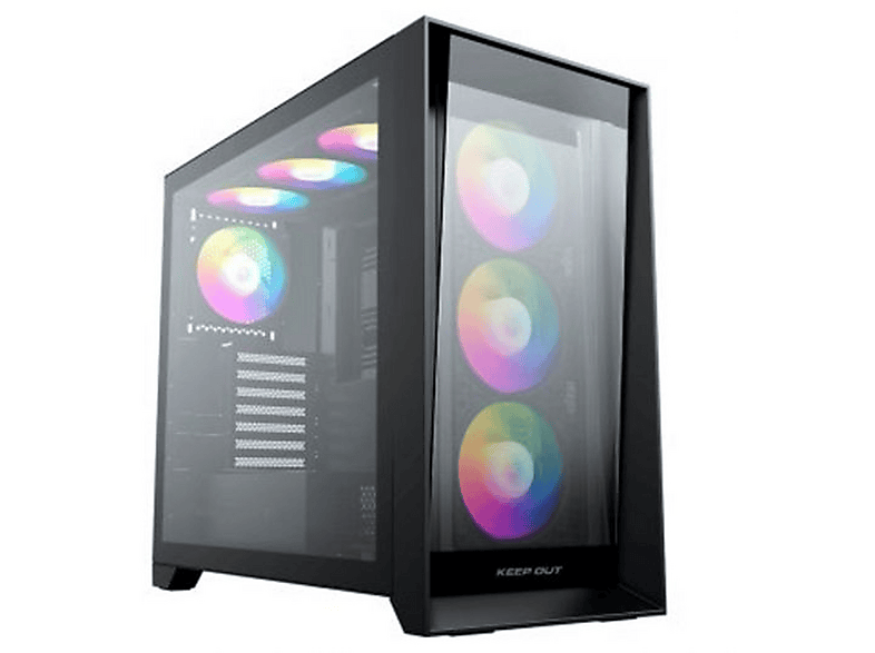 Chasis PC | XC-911PROXL+ KEEPOUT, Negro | MediaMarkt