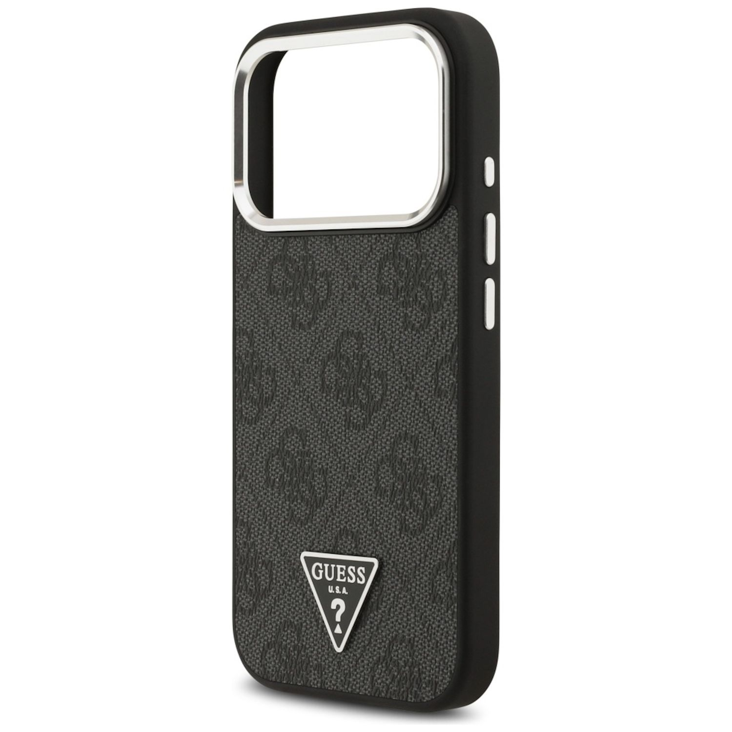 GUESS 4G Triangle Logo MagSafe, Backcover, Apple, iPhone 17 Pro, Schwarz |  SATURN