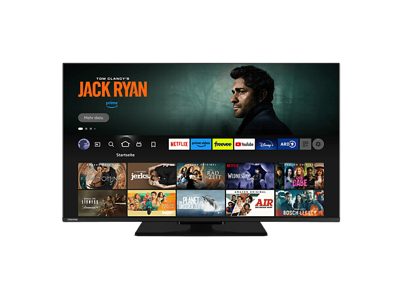 TOSHIBA 40LF3F63DAZ Fire TV (Flat, 40 Zoll / 101,60 cm, Full-HD, SMART TV)