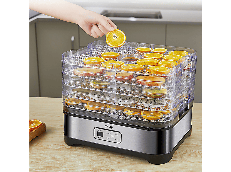 MIOJI Mio FD5 Sebze ve Meyve Kurutma Makinesi Inox Fiyat & Özellik
