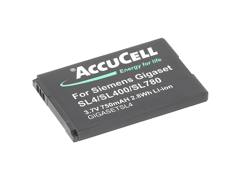 ACCUCELL Siemens SL4, SL400, SL78, SL780, SL785, SL788 Uyumlu Li-ion Yedek Batarya/ Pil