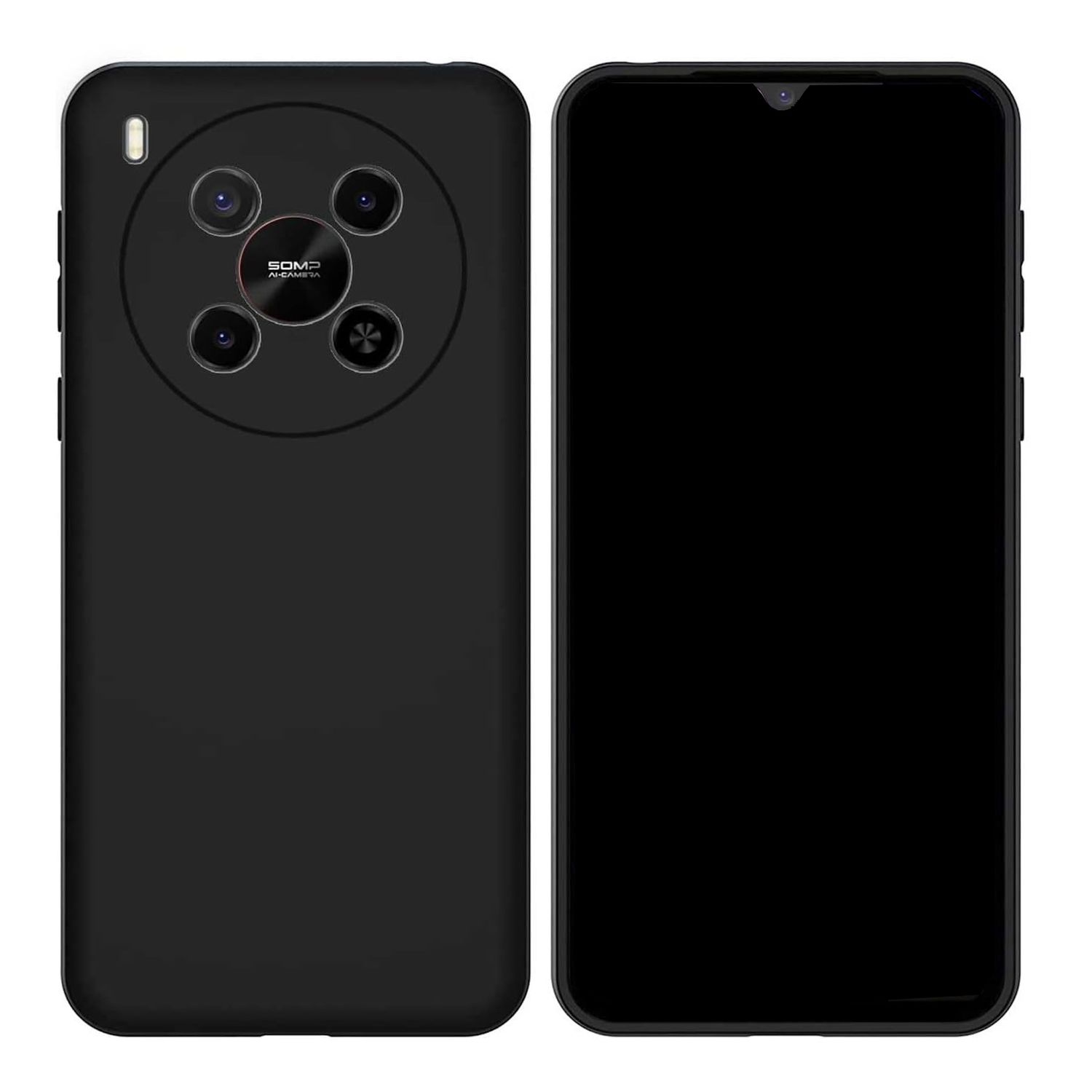 Custodia Portafoglio Con Cerniera Per ZTE Blade V70 Max: SHIEID Cover In Pelle Pieghevole Con Supporto E Magnete - 2