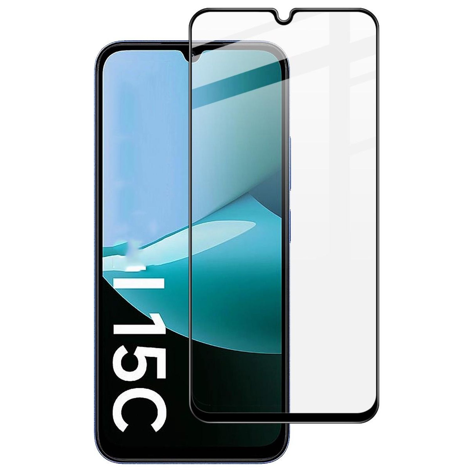 Pellicola In Vetro Temperato Per Xiaomi Redmi 5 - 2 Pezzi, HD, Durezza 9H, Anti Graffio, Copertura Parziale - 3