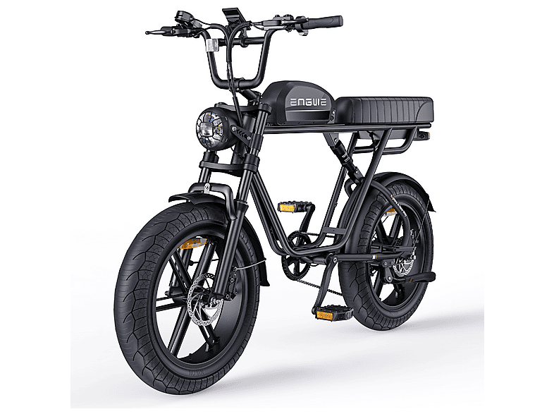 ENGWE M1 Mountainbike (Laufradgröße: 20 Zoll, Unisex-Rad, Schwarz)