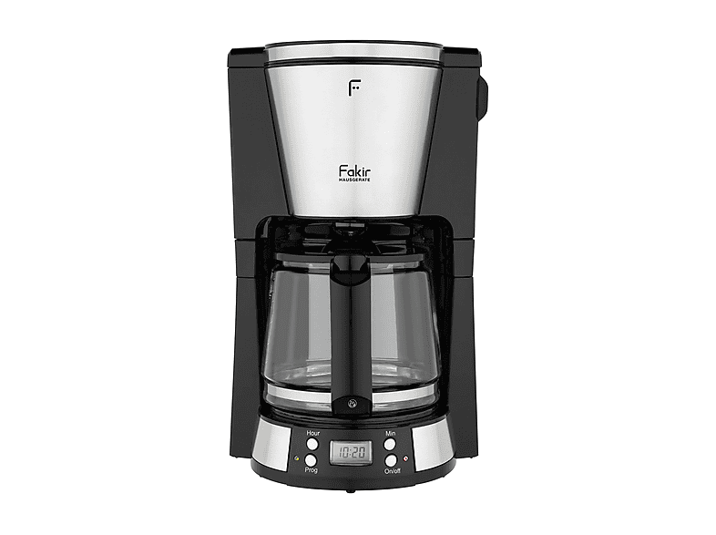 FAKIR 92 83 001 Filterkaffeemaschine Schwarz, Edelstahl