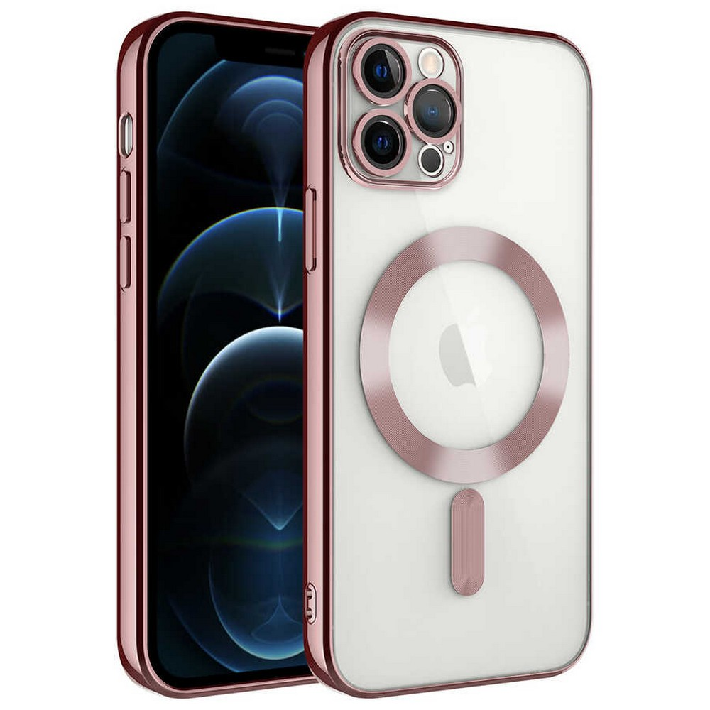 Kılıflı iki akıllı telefon. Biri siyah, diğeri pembe halkalı ve pembe standlı beyaz.