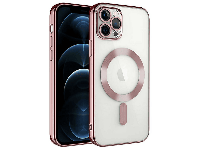 GPACK iPhone 14 Pro Uyumlu Demre M-Safe Şarj Özellikli Telefon Kılıfı Bronz