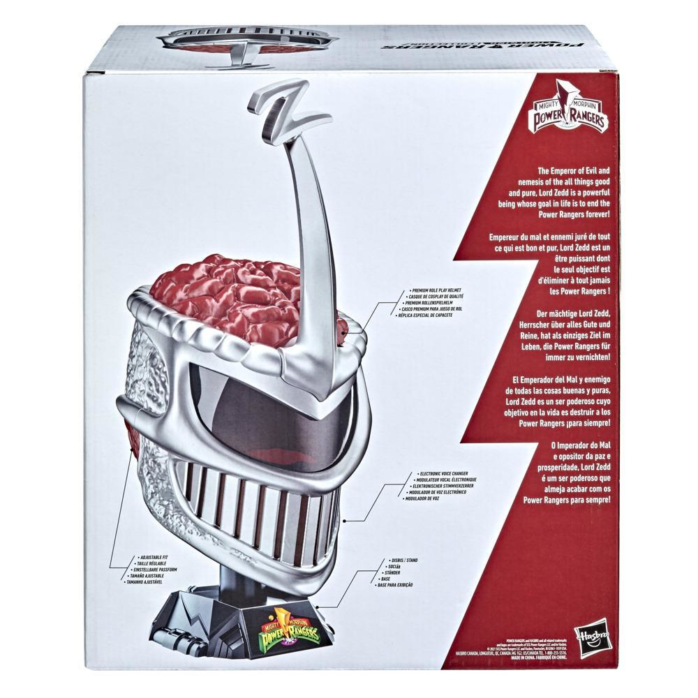 POWER RANGERS Lightning Collection Lord Zedd Elektronik Ses Dönüştürücülü Kask
