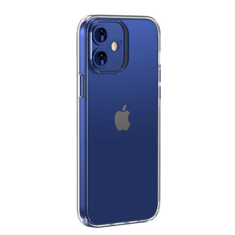GPACK iPhone 12 Uyumlu Droga Sert Kapak Telefon Kılıfı Renksiz