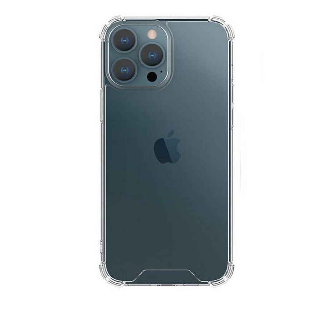 GPACK iPhone 13 Pro Max Uyumlu AntiShock Ultra Koruma Sert Kapak Telefon Kılıfı Renksiz