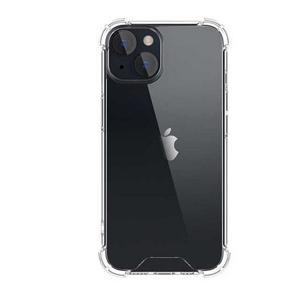 GPACK iPhone 14 Plus Uyumlu AntiShock Ultra Koruma Sert Kapak Telefon Kılıfı Renksiz