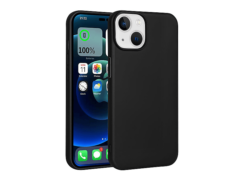 GPACK iPhone 15 Plus Uyumlu Premier Silikon Telefon Kılıfı Siyah
