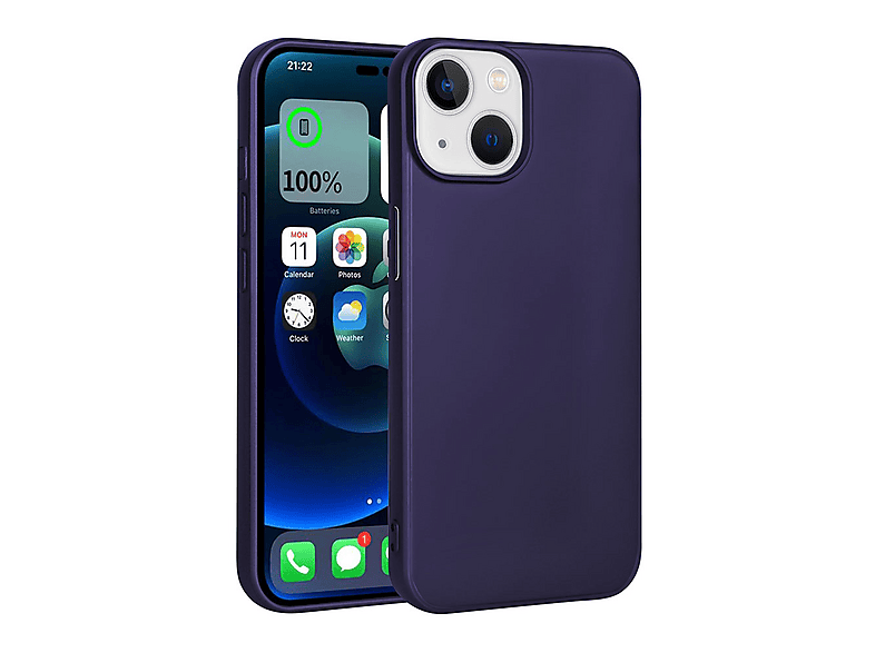 GPACK iPhone 15 Uyumlu Premier Silikon Telefon Kılıfı Lacivert