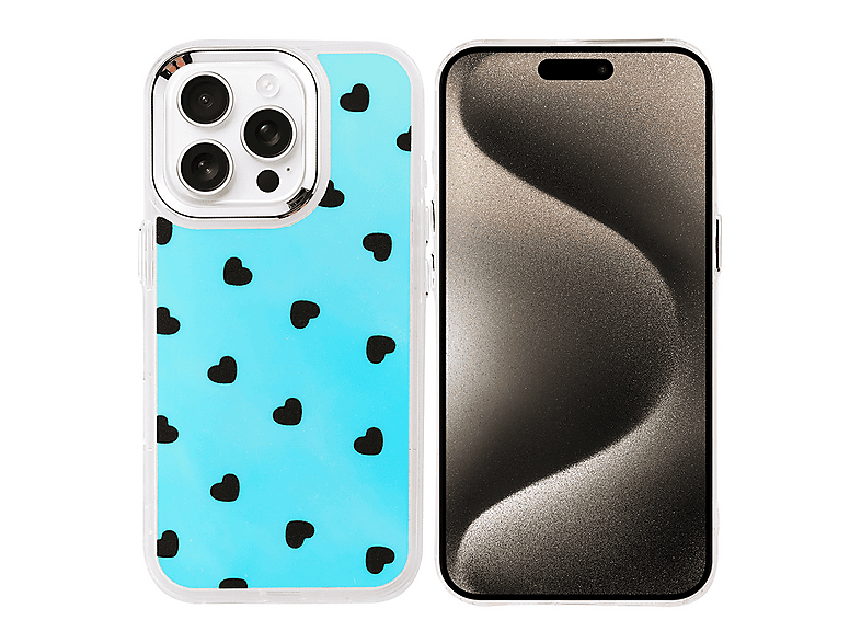 GPACK iPhone 15 Pro Uyumlu Hadra Figürlü Telefon Kılıfı Siyah