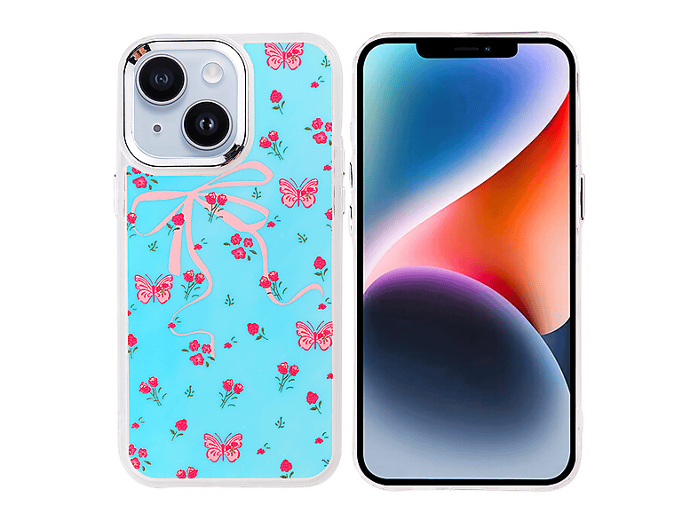 GPACK iPhone 14 Uyumlu Hadra Figürlü Telefon Kılıfı Pembe