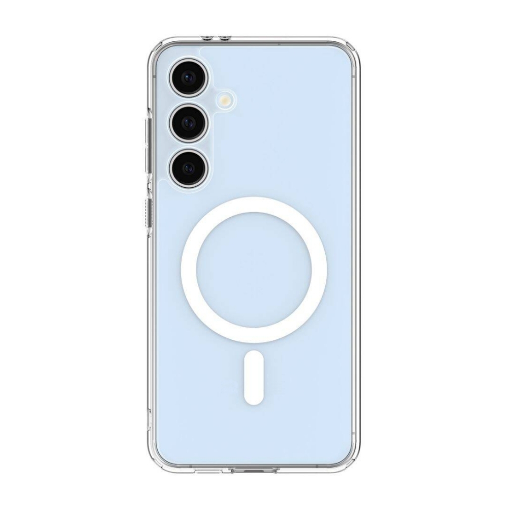 GPACK Samsung Galaxy S24 Uyumlu M-Safe Şarj Özellikli MPL Sert Mika Telefon Kılıfı Şeffaf