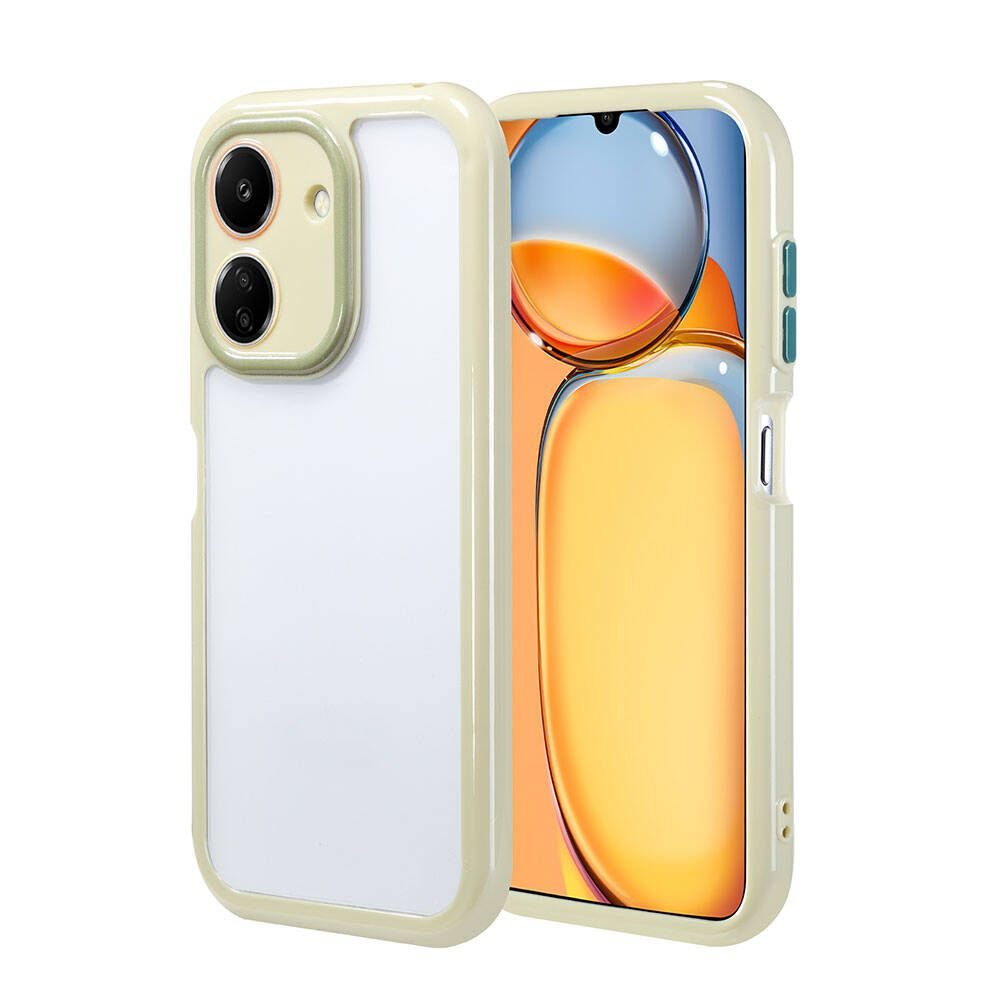GPACK Xiaomi Redmi 13C Uyumlu Vitamin Silikon Telefon Kılıfı Yeşil