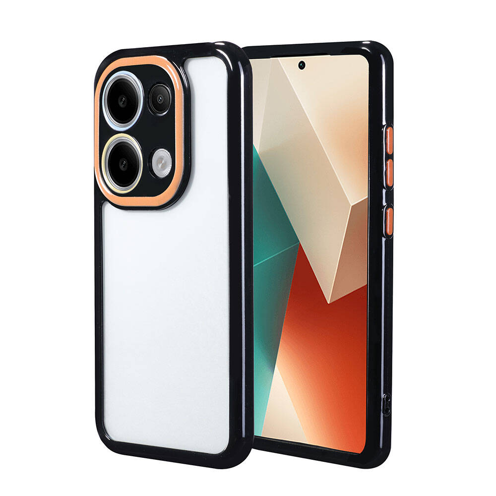 GPACK Xiaomi Redmi Note 13 4G Uyumlu Vitamin Silikon Telefon Kılıfı Siyah