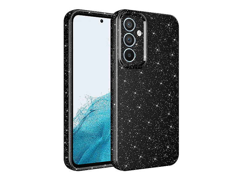 GPACK Samsung Galaxy A05S Uyumlu Koton Simli Silikon Telefon Kılıfı Siyah