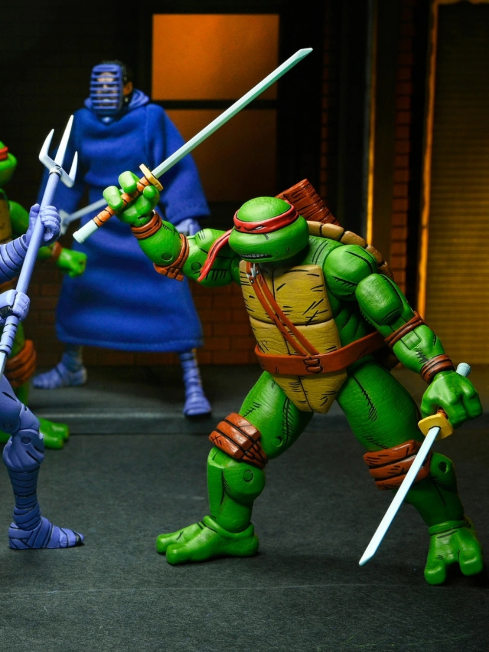 NECA Teenage Mutant Ninja Turtles | Leonardo (Mirage Comics