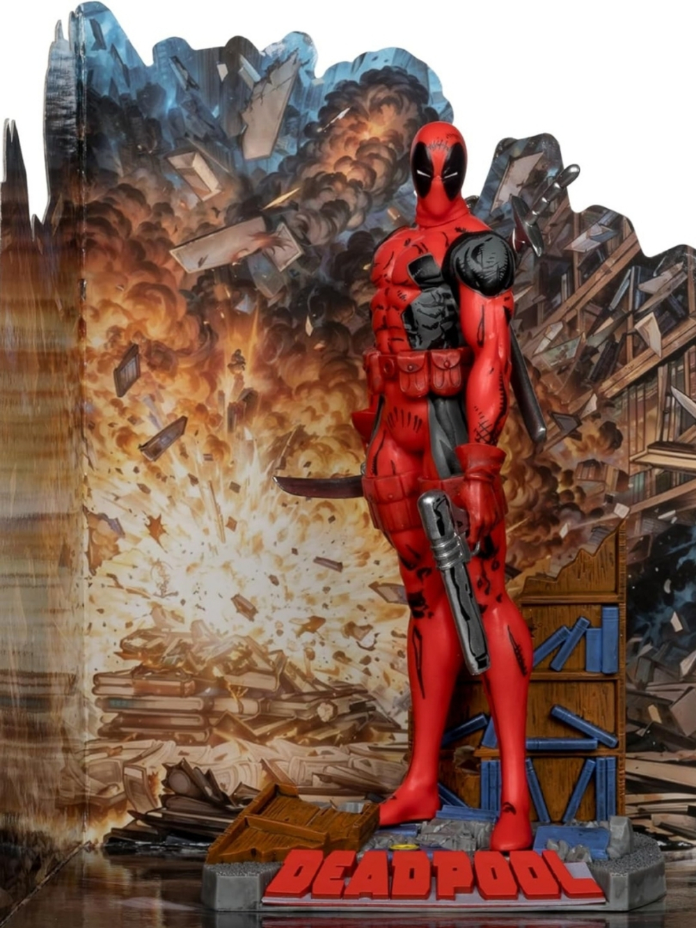 MCFARLANE TOYS Marvel Comics - Deadpool (New Mutants #98) 1/10 Scale Heykel