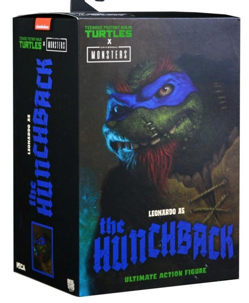 NECA Universal Monsters x TMNT: Ultimate Leonardo as The Hunchback Aksiyon Figürü