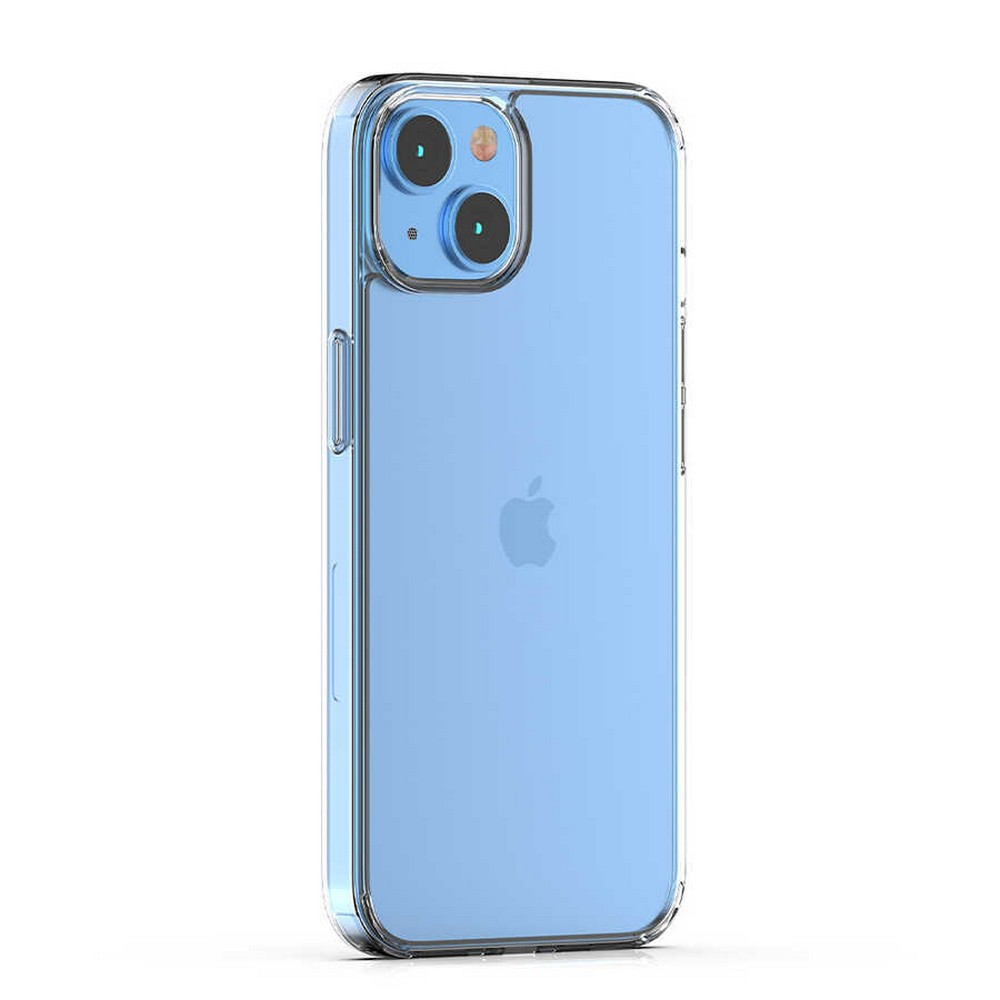 GPACK iPhone 14 Plus Uyumlu Coss Sert Kapak Telefon Kılıfı Renksiz