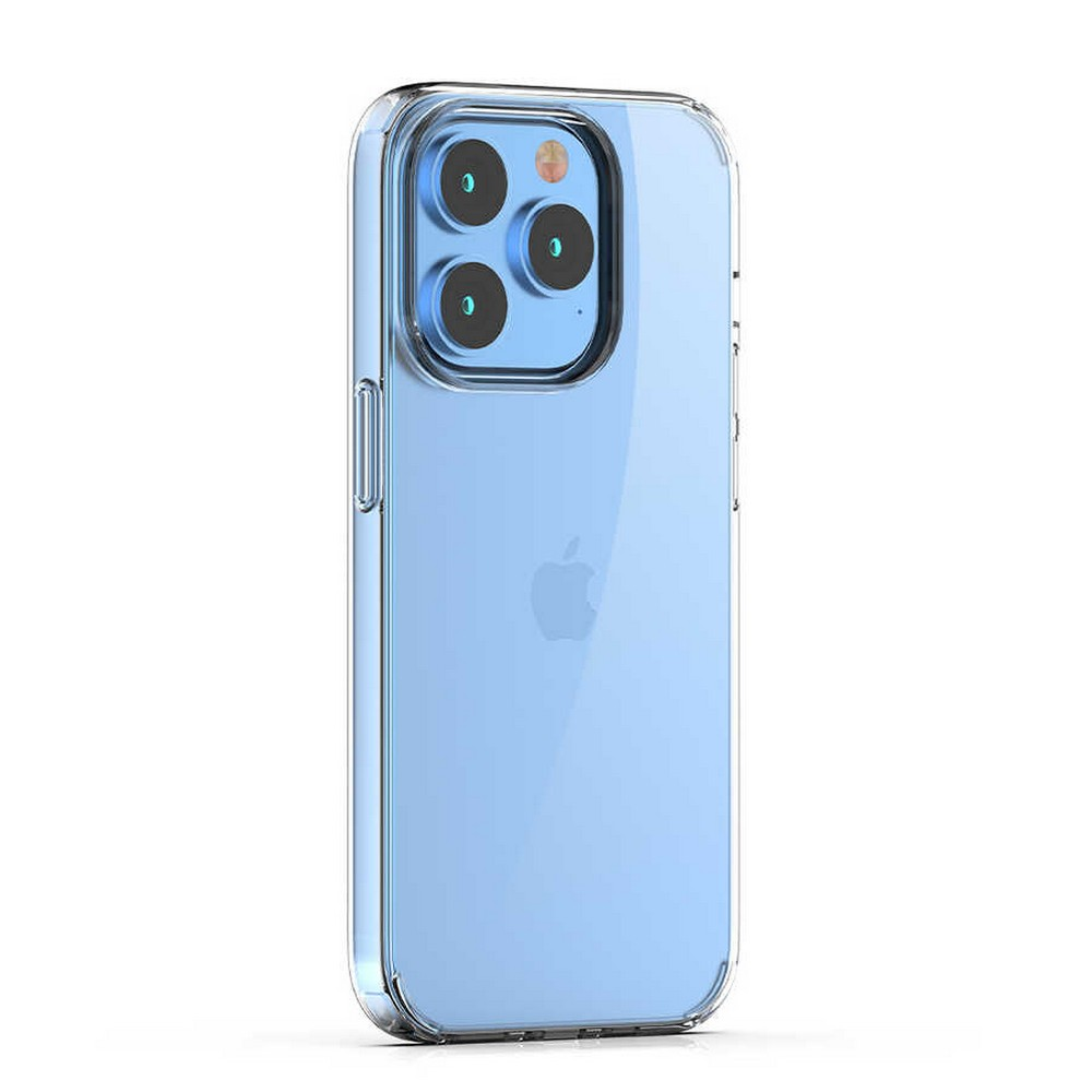 GPACK iPhone 14 Pro Max Uyumlu Coss Sert Kapak Telefon Kılıfı Renksiz