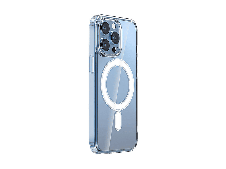 LOPARD iPhone 15 Pro Uyumlu Kablosuz Şarj Şeffaf Sert PC Embos Kapak Telefon Kılıfı Çok Renkli