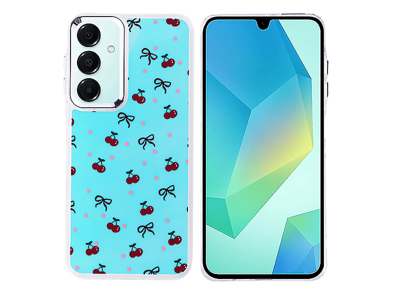GPACK Samsung Galaxy A16 Uyumlu Hadra Figürlü Telefon Kılıfı Kırmızı